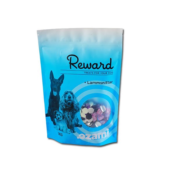 Dog food packaging bag