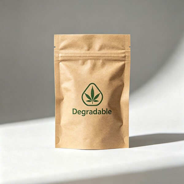 Degradable cannabis packaging bags